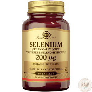 Solgar Selenium-6 200ug (yeast free) 50 tabl