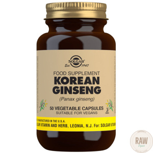 Solgar Korean ginseng 50 kaps