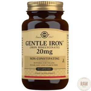 Solgar Gentle Iron 20mg 180caps