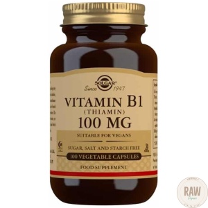 Solgar Vitamin B1 (thiamine), 100mg, 100caps