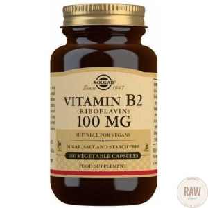Solgar Vitamin B2 100mg 100tabs