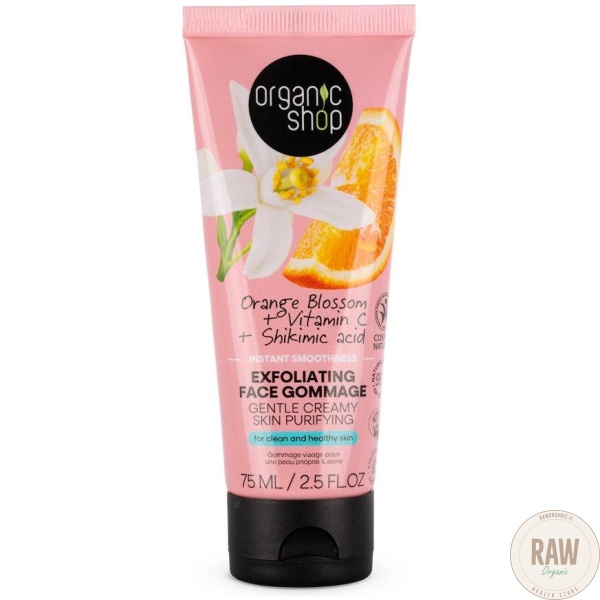 Organic_Shop_Orange_blossom_exfoliating_face_commage