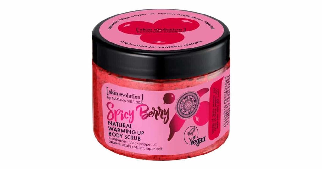 4743318139845_skin_evolution_spicy_berry_natural_warming_up_body_scrub_300_ml Skin_Evolution_Spicy_Berry_Natural_Warming_Up_Body_Scrub_300_ml