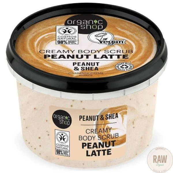 Organic_Shop_CREAMY_BODY_SCRUB_PEANUT_LATTE_250ml