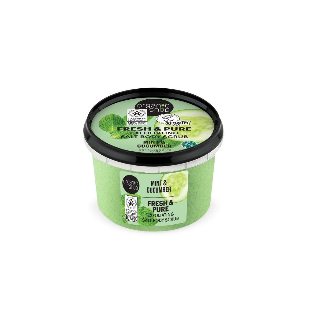 4743318144931_organic_shop_fresh___pure_exfoliating_salt_body_scrub_mint___cucumber_250_ml Organic_Shop_Fresh___Pure_Exfoliating_Salt_Body_Scrub_Mint___Cucumber_250_ml
