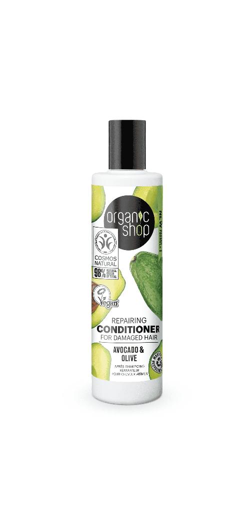 4744183011885_organic_shop_repairing_conditioner_for_damaged_hair_avocado__amp__olive_280_ml Organic_Shop_Repairing_Conditioner_For_Damaged_Hair_Avocado__amp__Olive_280_ml