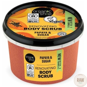 Organic_Shop_Papaya___Sugar_Hedelmainen_Body_Scrub_250_Ml