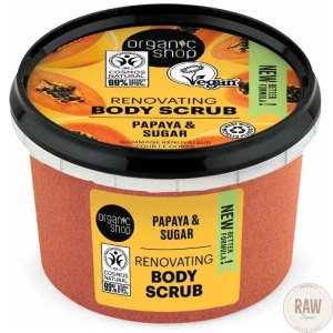 Organic_Shop_Papaya___Sugar_Hedelmainen_Body_Scrub_250_Ml