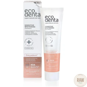 Ecodenta_Sensitive_Whitening_Omyadent_Valkaiseva_Hammastahna_Herkille_Hampaille__100_ml
