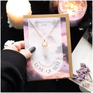 Rose_Quartz_Crystal_Necklace_On_Greeting_Card