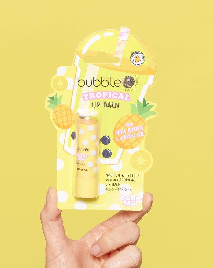 5060591035978_bubble_t_tropical_lip_balm_with_shea_butter_and_jojoba_oil Bubble_T_Tropical_Lip_Balm_with_Shea_Butter_and_Jojoba_Oil
