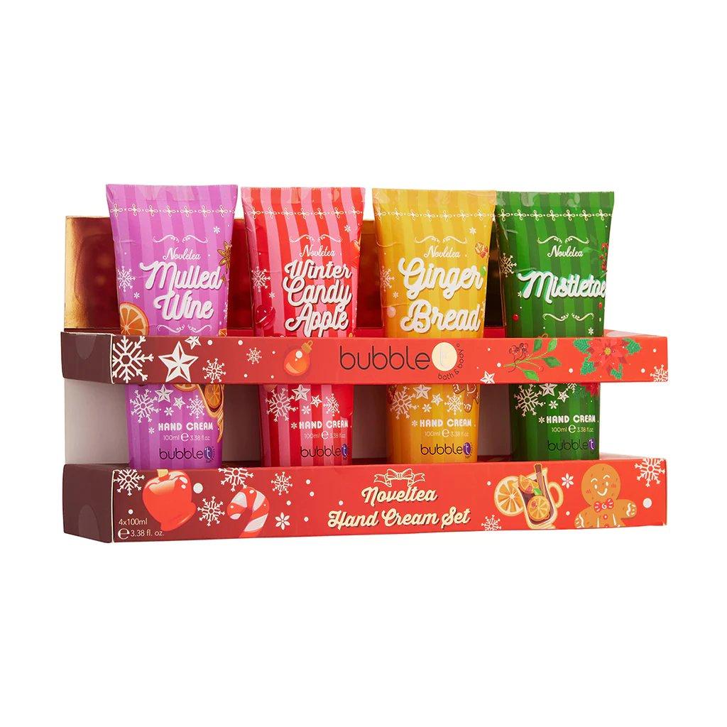 5060591036630_bubble_t_christmas_noveltea_hand_cream_gift_set___set_of_4x_100ml Bubble_t_Christmas_Noveltea_Hand_Cream_Gift_Set___Set_of_4x_100ml