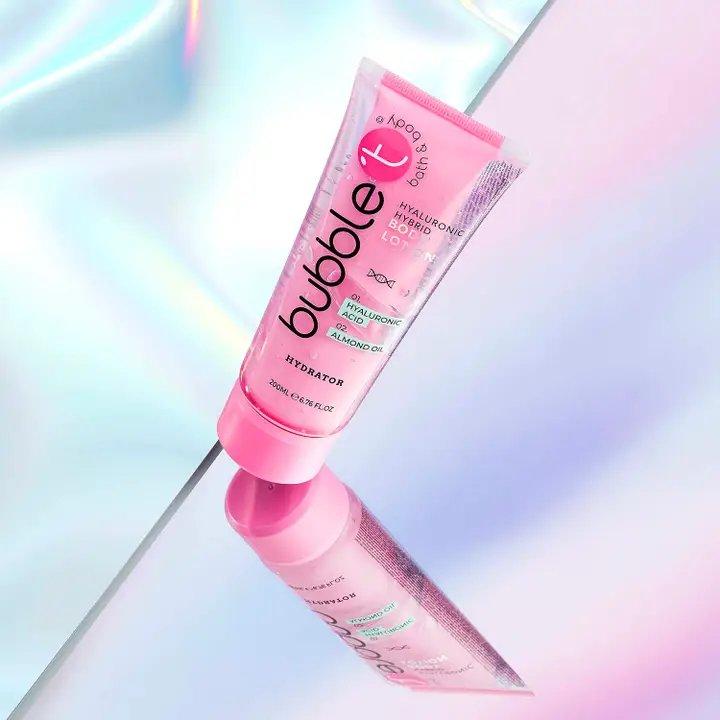 BubbleT_Body_Lotion_Hybrid___Hyaluronic_Acid___Almond_Oil_200ml