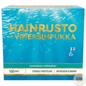 Bioteekki_Hainrusto_Vihersimpukka_80kaps