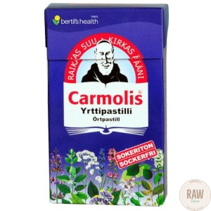Carmolis_sokeriton_yrttipastilli_45g