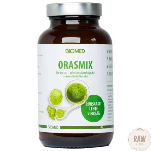 Biomed_Orasmix_viherjauhe_80g