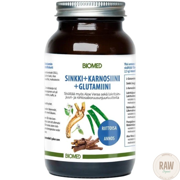 Biomed_Sinkki_karnosiini_glutamiini__120g