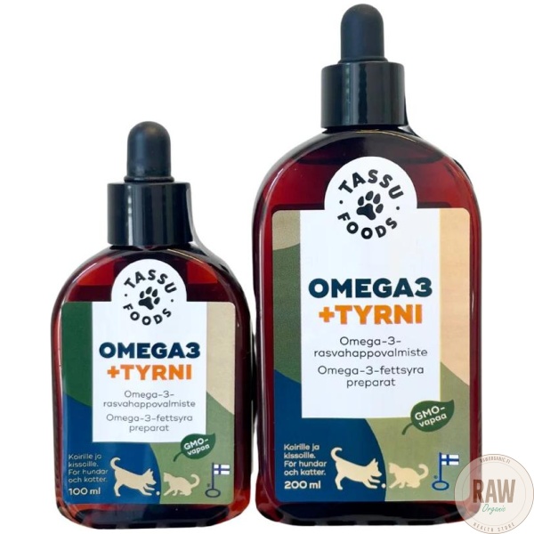 Tassu_Foods__Omega_3___Tyrni_rasvahapot_koirille_ja_kissoille__100ml