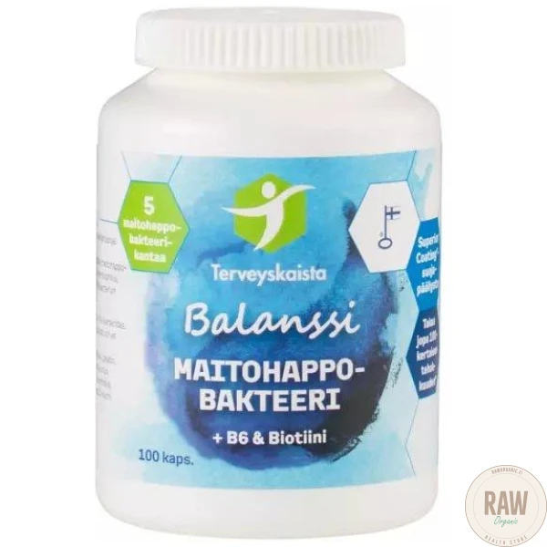 Terveyskaista_Balanssi_maitohappobakteeri_100kaps_