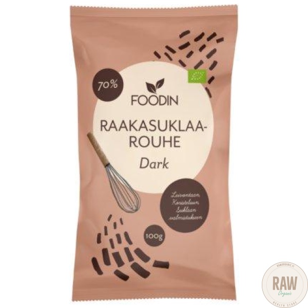 Foodin_Raakasuklaarouhe_Dark__Luomu_100g