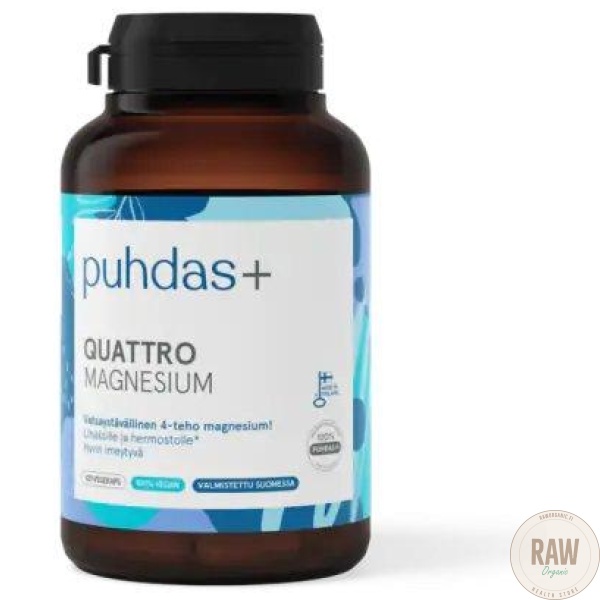 Puhdas__Quattro_Magnesium_120_kaps