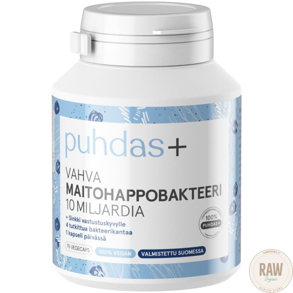 Puhdas__Vahva_Maitohappobakteeri_10_Miljardia__75_kaps_