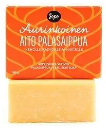Sopo_Aurinkoinen_aito_palasaippua_100g