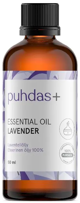 6430077253001_puhdas__100___premium_essential_oil__lavender_jattikoko_50ml Puhdas__100___Premium_essential_oil__lavender_JATTIKOKO_50ml
