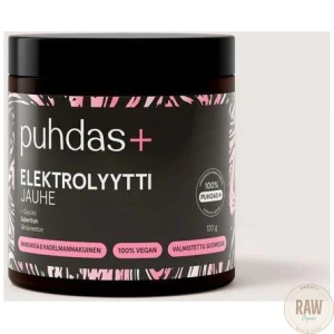 Puhdas__Elektrolyyttijauhe___Vadelma_Mansikka_120g