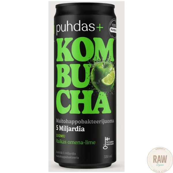 Puhdas__Kombucha_Raikas_omena_lime_330_ml