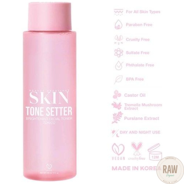 Beauty_Creations_TONE_SETTER_BRIGHTENING_FACIAL_TONER_Kasvovesi_150ml