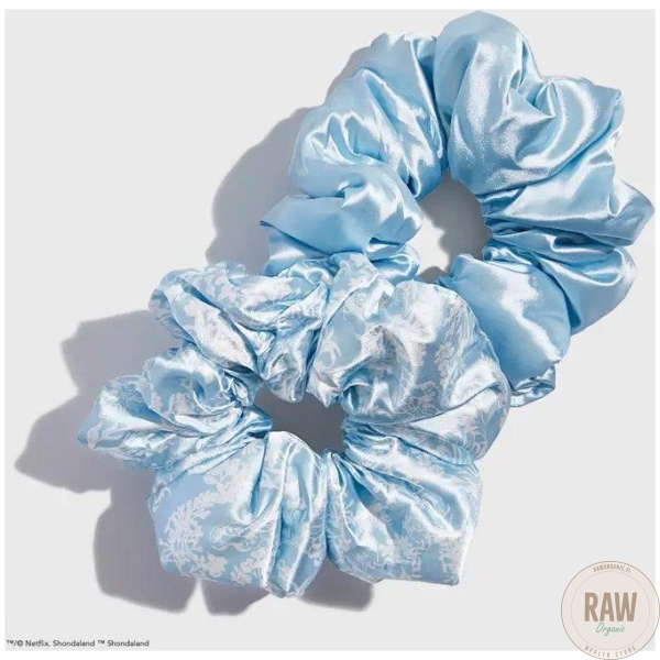 KITSCH_Bridgerton_x_Satin_Pillow_Scrunchies___Toile_De_Blue