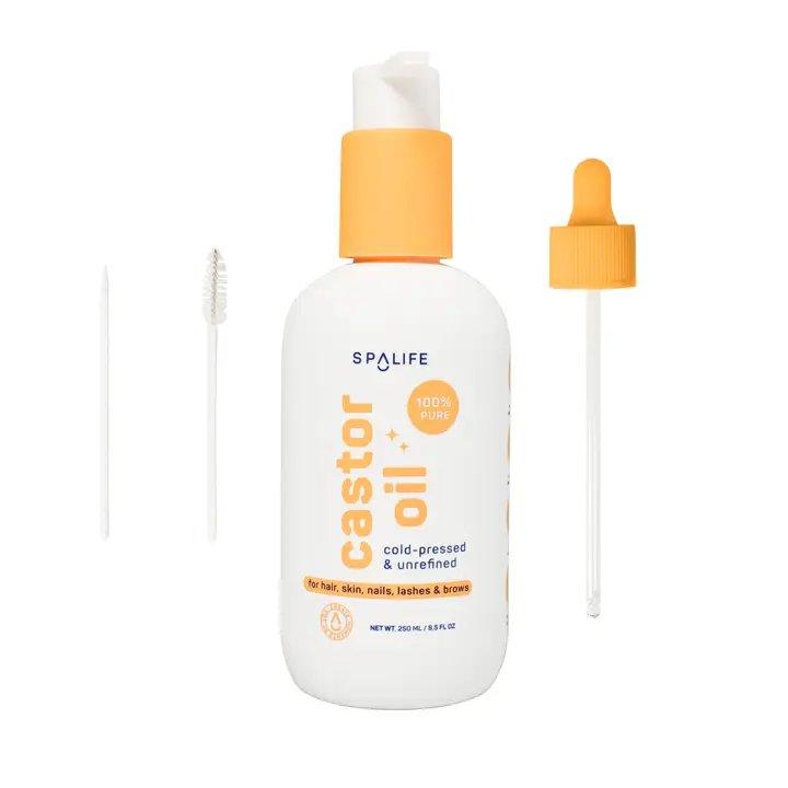 810137680576_spalife_castor_oil_100__pure_for_hair_skin_lashes___peach_with_pump__250_ml Spalife_Castor_Oil_100__Pure_For_Hair_Skin_Lashes___Peach_with_Pump__250_ml