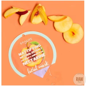 Spalife_Mattifying_Nectarine_Facial_Sheet_Mask