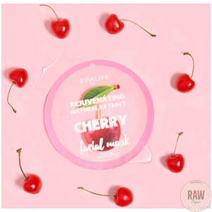 Spalife_Rejuvenating_Cherry_Facial_Sheet_Mask