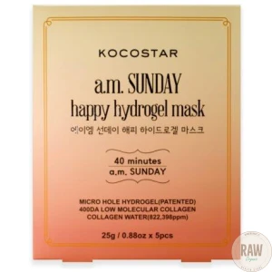 KOCOSTAR__a_m__SUNDAY_Hydrogel_Mask