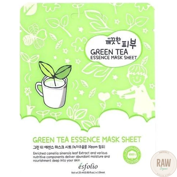 Esfolio_Green_Tea_Essence_Mask_Sheet