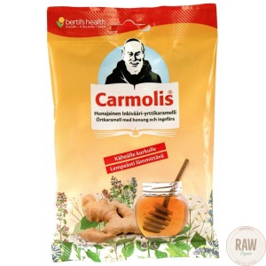Carmolis_Inkivaari_hunaja_kurkkukaramelli_75g