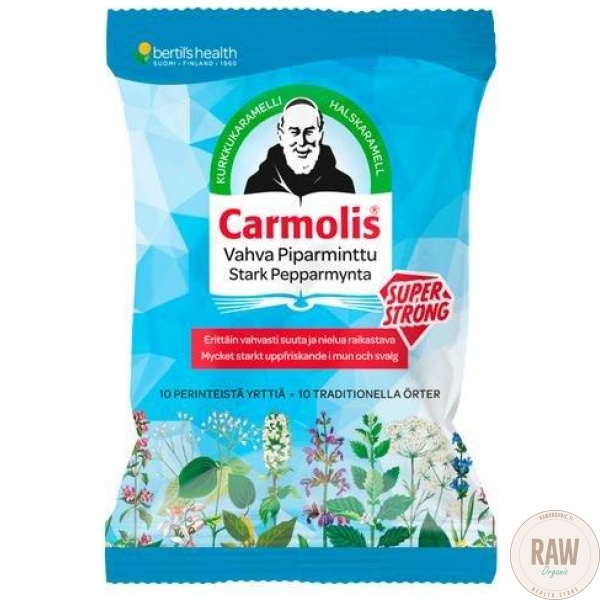 Carmolis_Vahva_piparminttu_kurkkukaramelli_75g