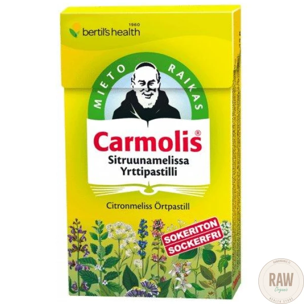 Carmolis_sitruunamelissa_yrttipastilli_45g