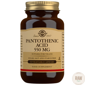 Solgar pantoteenihappo 550mg, 50kaps