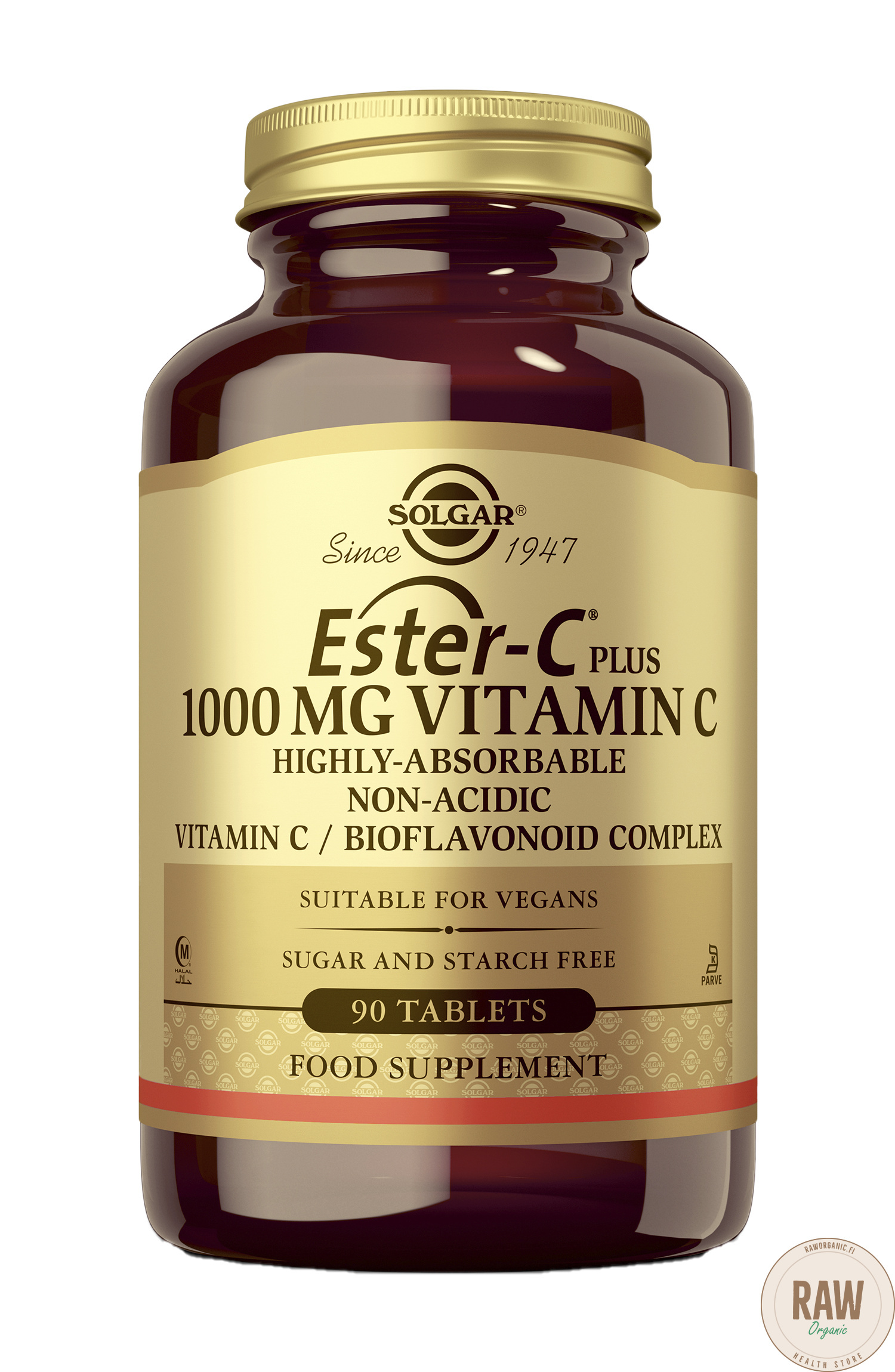 Solgar Ester-C plus 1000mg vitamin C 90 tabl