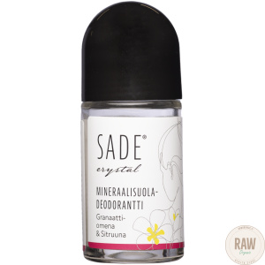 Sade Crystal Deodorantti Roll-On, Granaattiomena & Sitruuna, 50ml