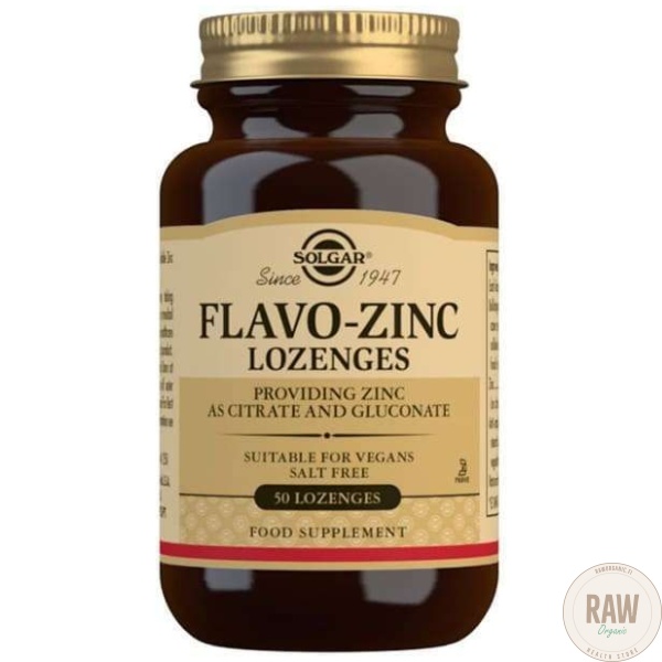 Solgar Flavo-zinc imeskeltävä 50tabl – kuva 2