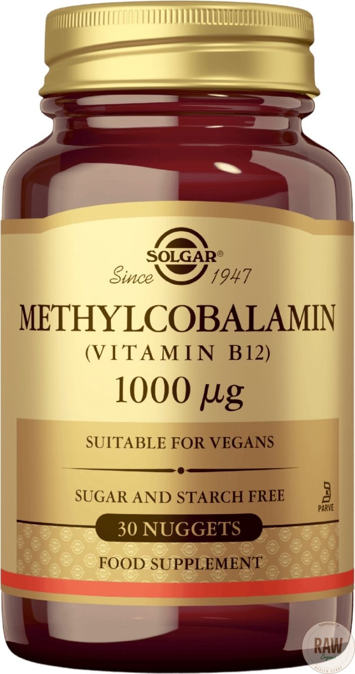 Solgar Methylcobalamin (B12-vitamiini) 30 tabl.
