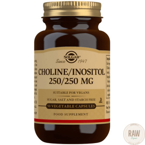 Solgar Koliiini/Inositoli 250/250 mg 50 kaps.