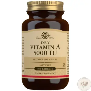 Solgar A-vitamiini 5000IU, 100 tabl.