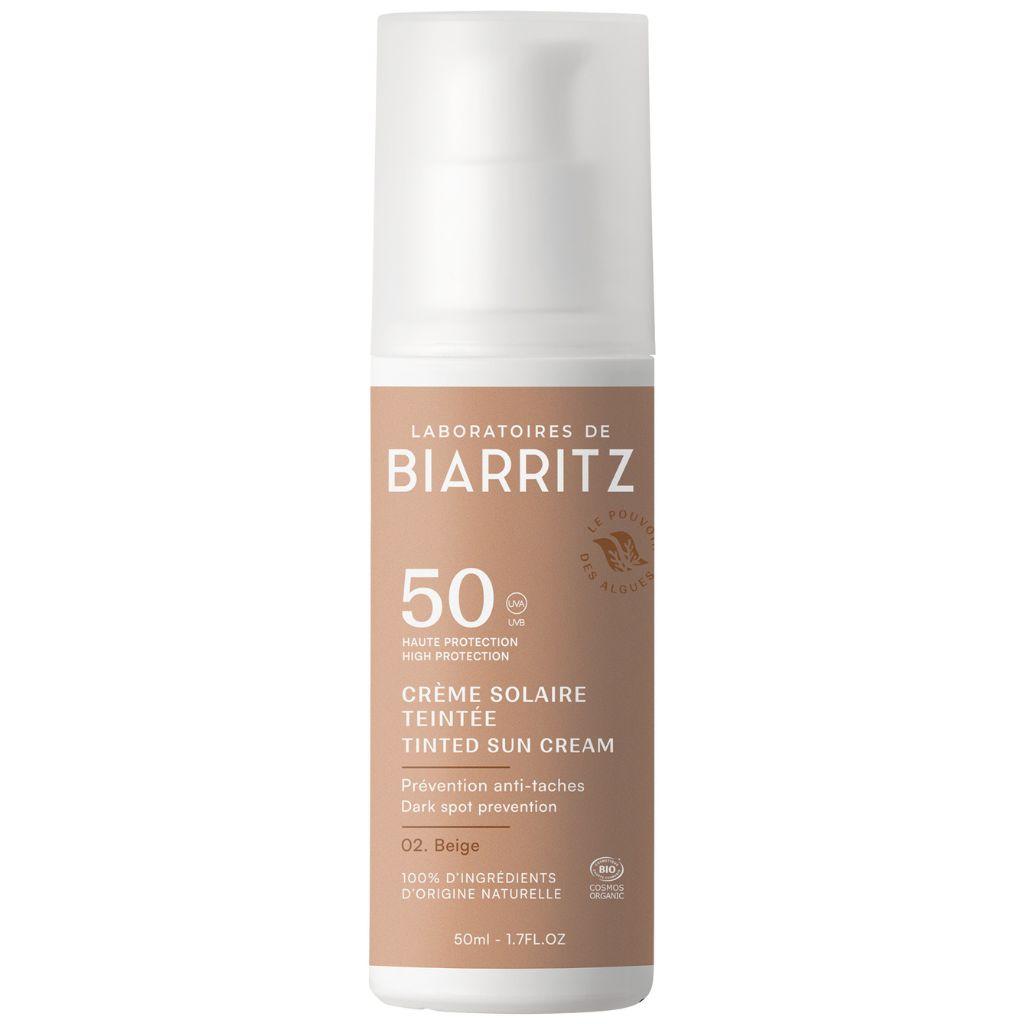 3760211483937_laboratoires_de_biarritz_tinted_sun_cream_savytetty_aurinkovoide_kasvoille_spf50_beige_50ml Laboratoires_de_Biarritz_Tinted_Sun_Cream_Savytetty_Aurinkovoide_Kasvoille_SPF50_Beige_50ml