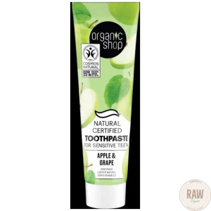 Organic_shop_Toothpaste_for_sensitive_teeth___Apple_and_grape