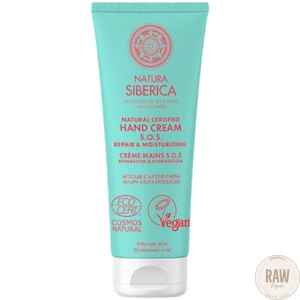 Natura Siberica hand cream – S.O.S. Repair & Moisturizing, Blue